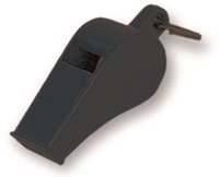 Megaform fischietto giocattolo set 12 fischietti sportivi plastica nera
