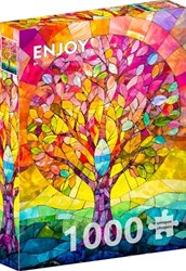 Enjoy Puzzle puzzle Crystallized Tree 1000 pezzi fiori e piante
