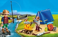 Playmobil set campeggio valigetta grande trasporto - 9323-3