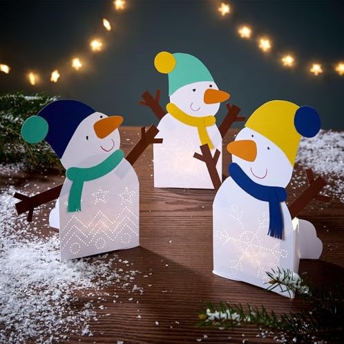 Haba set creativo pupazzo di neve - divertimento creativo per bambini