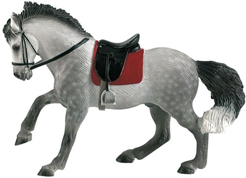 Bullyland giocattolo cavallo andaluso castrato – dettagliato e robusto – 12 cm