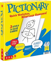 Mattel Pictionary gioco da tavolo famiglia - edizione party game