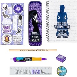 Blue Sky Studios Wednesday Set di Cancelleria bumper kit scrittura 9 pezzi