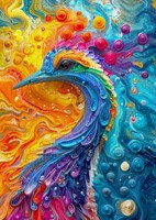 Enjoy Puzzle puzzle Marble Feathers 1000 pezzi cartone colorato-3