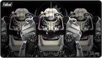 Ultra Pro tappetino da gioco Fallout Brotherhood of Steel nero cucito premium