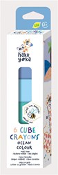 Haku Yoka pastelli a cera forma blocco - set di 6 colori assortiti