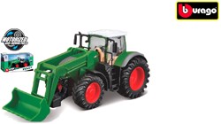 Bburago trattore Fendt 1050 Vario modello giocattolo con caricatore frontale 10 cm