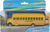 2-Play scuolabus americano giocattolo - die-cast pull back 14cm-3