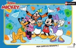 Nathan Rahmenpuzzle - Mickys Freunde - 15 Teile