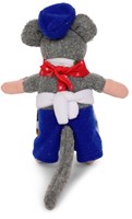 Het Muizenhuis topo di peluche artista - bambola pittore 12 cm giocattolo-3
