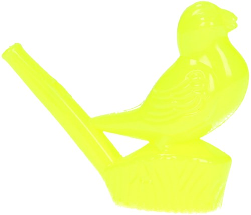 Goki fischietto d'acqua a forma di uccello - giocattolo colorato in plastica-2