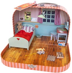 Het Muizenhuis valigia giocattolo camera da letto - Sam e Julia - To Go