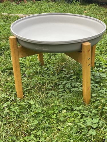 Cosy Vassoio da Gioco Profondo Grigio - Vassoio Sensoriale Giocattolo - 69x69cm-2
