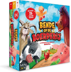 MNKY Entertainment gioco da tavolo Caos in fattoria per bambini