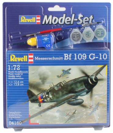 Revell kit modellismo aereo Messerschmitt Bf-109 scala 1:72