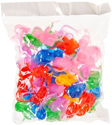 Vingermonster giocattolo in PVC 3x3cm per bambini