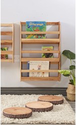 Cosy Flat Facing Wall Book Case - 52562