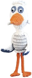 Global Affairs peluche all'uncinetto Fabeltjeskrant Signorina Cicogna morbido