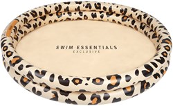 Swim Essentials Piscina Bambini Stampa Leopardo Beige 100 cm Gonfiabile
