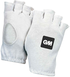 Gunn and Moore guanto interno cricket cotone senza dita adulti