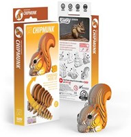 Eugy kit creativo 3D scoiattolo - giocattolo da costruire ecologico-2