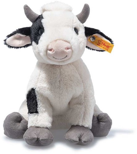 Steiff peluche mucca Cobb bianca 24 cm - morbida mucca peluche
