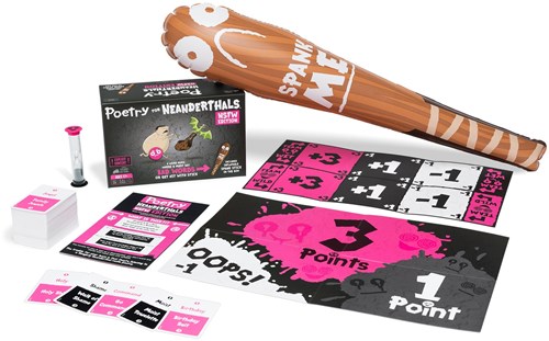 Exploding Kittens gioco di società Poetry for Neanderthals NSFW adulti-3