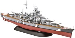 Revell Bismarck kit modello - Nave da battaglia scala 1:700 - set plastica