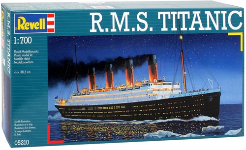 Revell modellismo R.M.S. Titanic - scala 1:700 - kit di costruzione in plastica