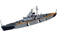 Revell Bismarck nave kit di modellismo 1:1200 set di costruzione plastica-2