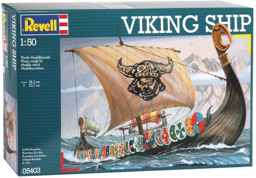 Revell nave vichinga kit di modellismo 1:50 plastica - 131 pezzi