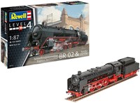 Revell modellino locomotiva a vapore BR 02 & Tender 2'2'T30 1:87 plastica-2