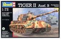 Revell kit modellismo Tiger II Ausf. B 1:72 - 144 pezzi carro armato