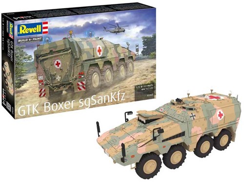 Revell kit di modellismo GTK Boxer sgSanKfz scala 1:72 giocattolo-3
