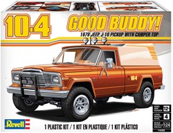 Revell kit modellismo Jeep J-10 Pickup con camper top 1:24 giocattolo
