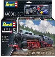 Revell kit modellismo locomotiva a vapore S3/6 BR18 1:87 treno