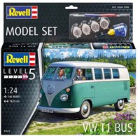 Revell kit modellismo VW T1 bus 1:24 - 146 pezzi modello scala