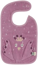 Trixie bavaglino baby Mrs. Peacock - bavaglini allegri per bambini