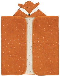 Trixie accappatoio cotone biologico Mr. Fox 70x130cm - morbido telo baby