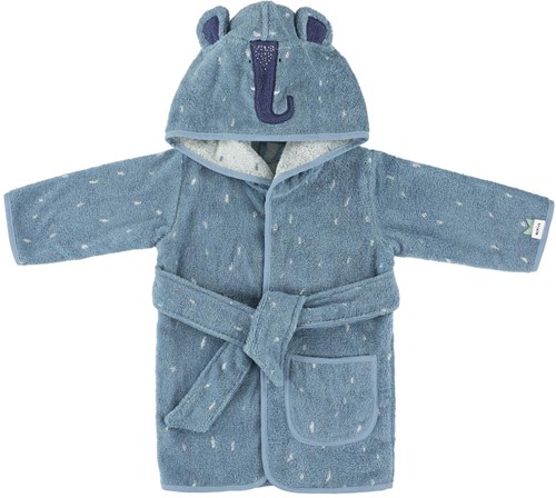 Trixie accappatoio per bambini - Mrs. Elephant - 100% cotone biologico