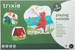 Trixie puzzle di forme giocattolo - Gioco all'aperto - 3 puzzle cartone