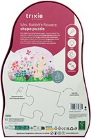 Trixie puzzle forme fiori coniglio - 12 pezzi giocattolo colorato-3
