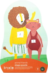 Trixie giocattolo puzzle - puzzle di forme amici animali 12 pezzi
