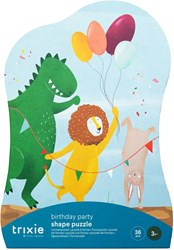 Trixie puzzle di forme puzzle bambini festa di compleanno 36 pezzi giocattolo