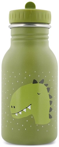 Trixie borraccia bambini acciaio inox 350ml Mr. Dino - ermetica e senza BPA