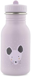 Trixie borraccia acciaio bambini 350ml Mrs. Mouse a prova di perdite viola