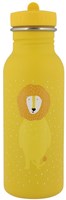 Trixie borraccia 500ml - bottiglia d'acqua in acciaio bambini Mr. Lion gialla ermetica