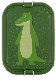 Trixie grande portapranzo - lunchbox Mr. Alligator in acciaio inox per bambini