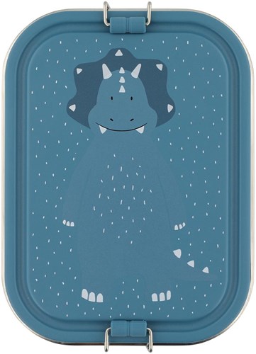 Trixie lunch box per bambini - Mr. Triceratops - Acciaio inox - Blu - Dino