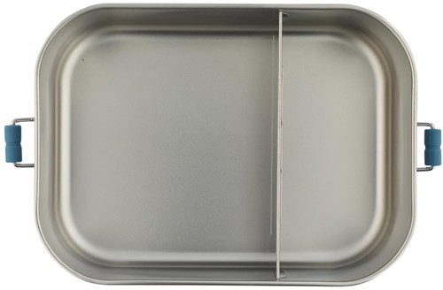 Trixie lunchbox grande - portapranzo in acciaio inox per bambini - Mr. Triceratops - blu - dinosauro-2